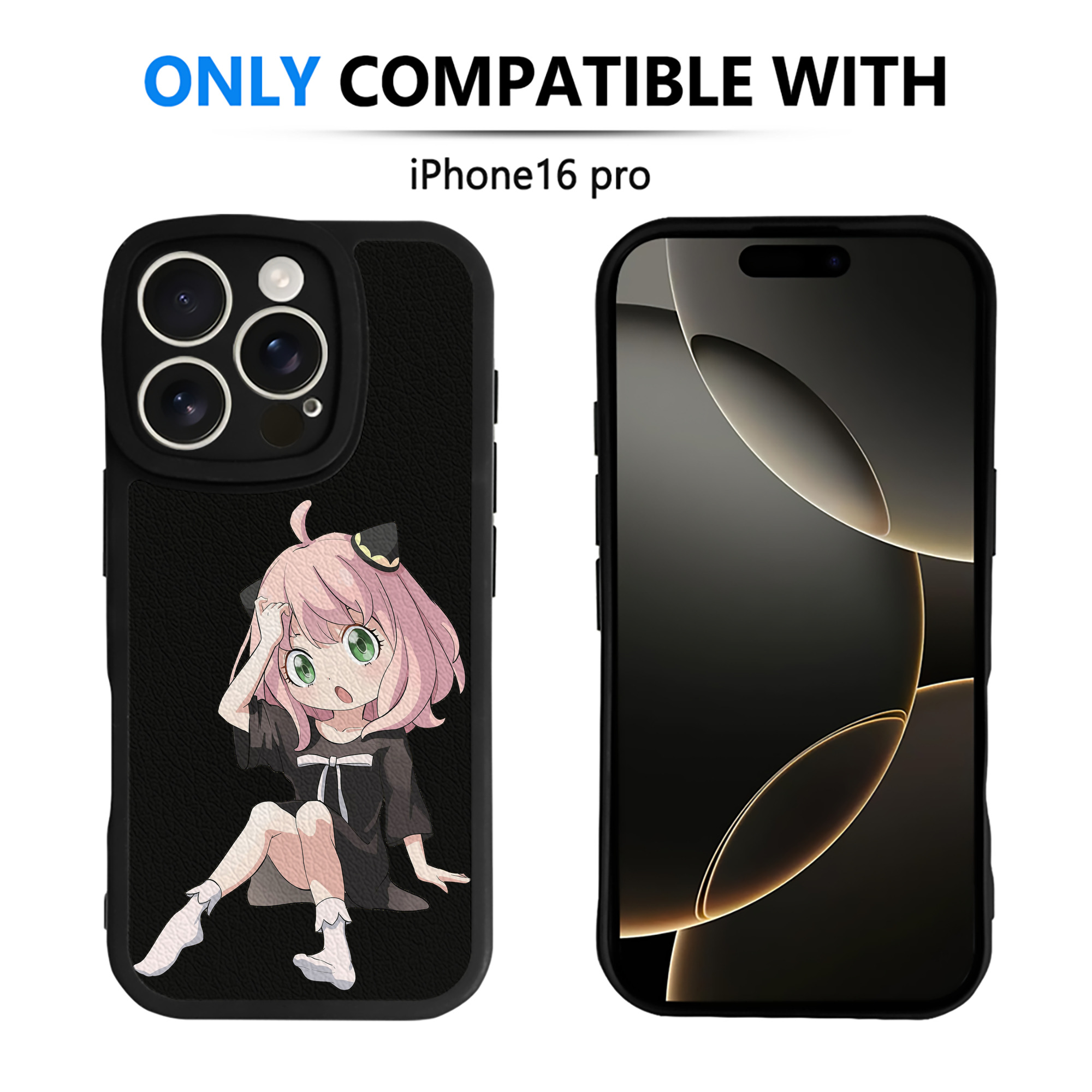 （画像用） SPY×FAMILY间谍家家酒 【iPhone 16シリーズ対応】シリコンスマホケース（レザー調） 材質：シリコン